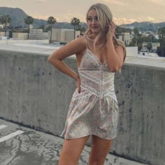 NWT FL&L Farrah Slip Dress